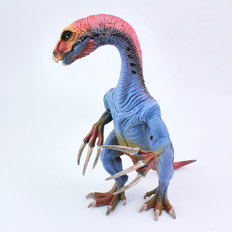 跨境侏罗纪镰刀龙模型玩具实心塑胶仿真恐龙模型静态儿童玩具礼物