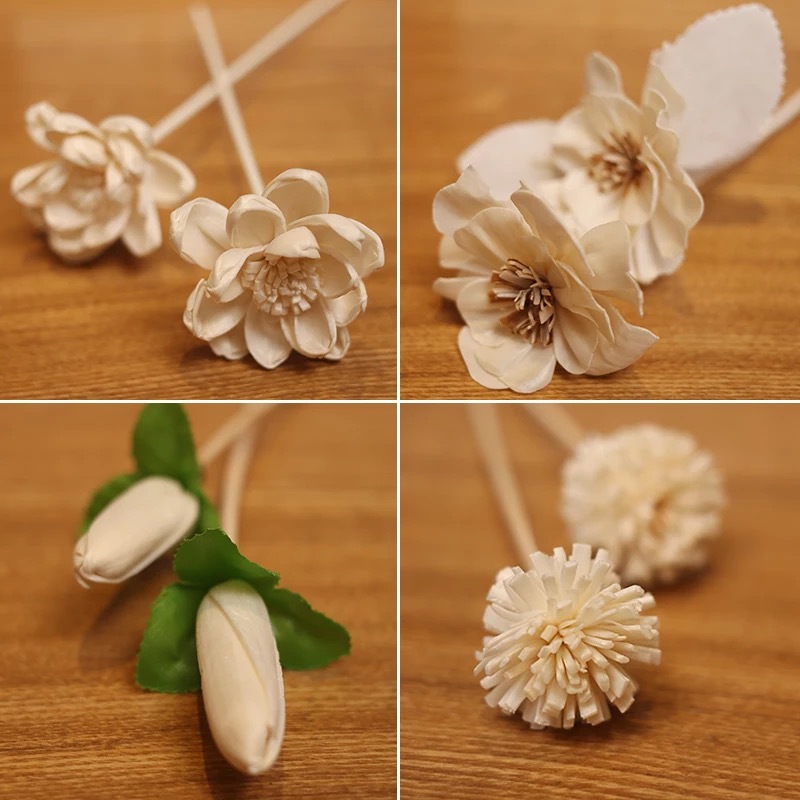 厂家直销家居摆件通草花材料无火熏香藤条干花精油挥发棒定制oem