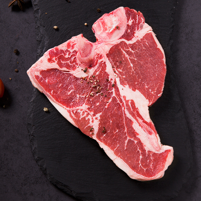 社区团购商品 澳洲原切t骨牛排300g/片