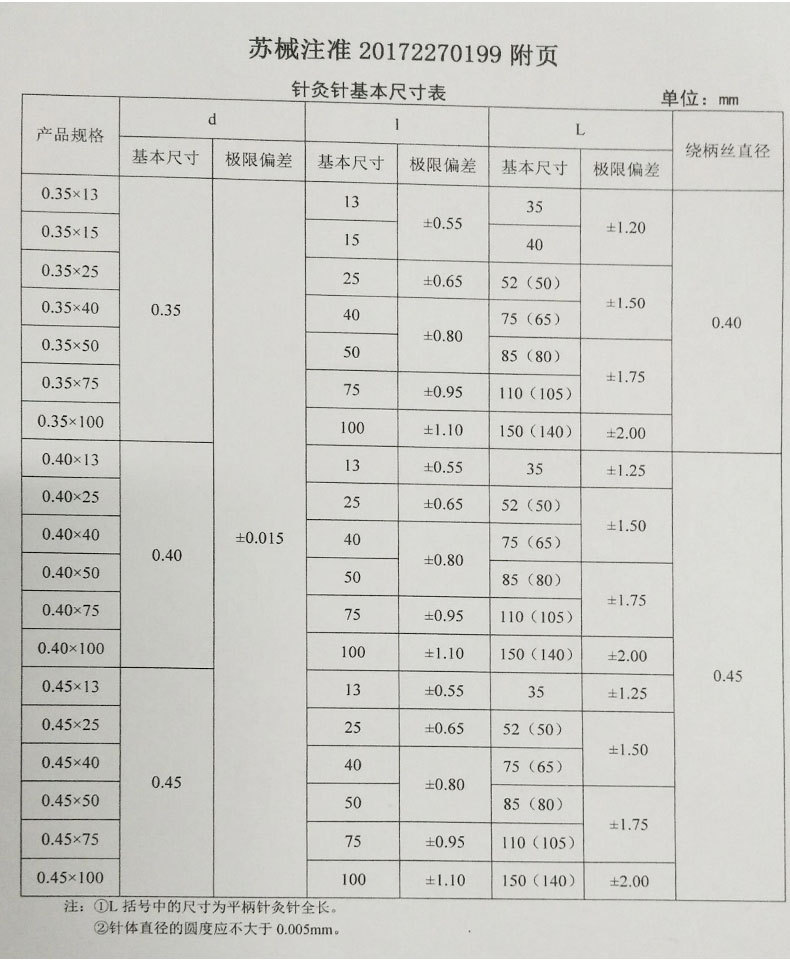 平柄袋针针灸针 不锈钢针灸针加工定制 中医用一次性无菌针灸针
