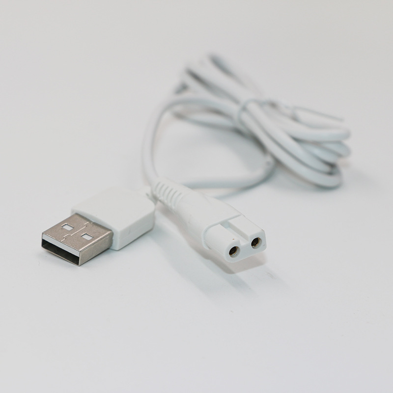 儿童理发器电推剪理发器充电器电源线 电推子白色usb充电线 白色