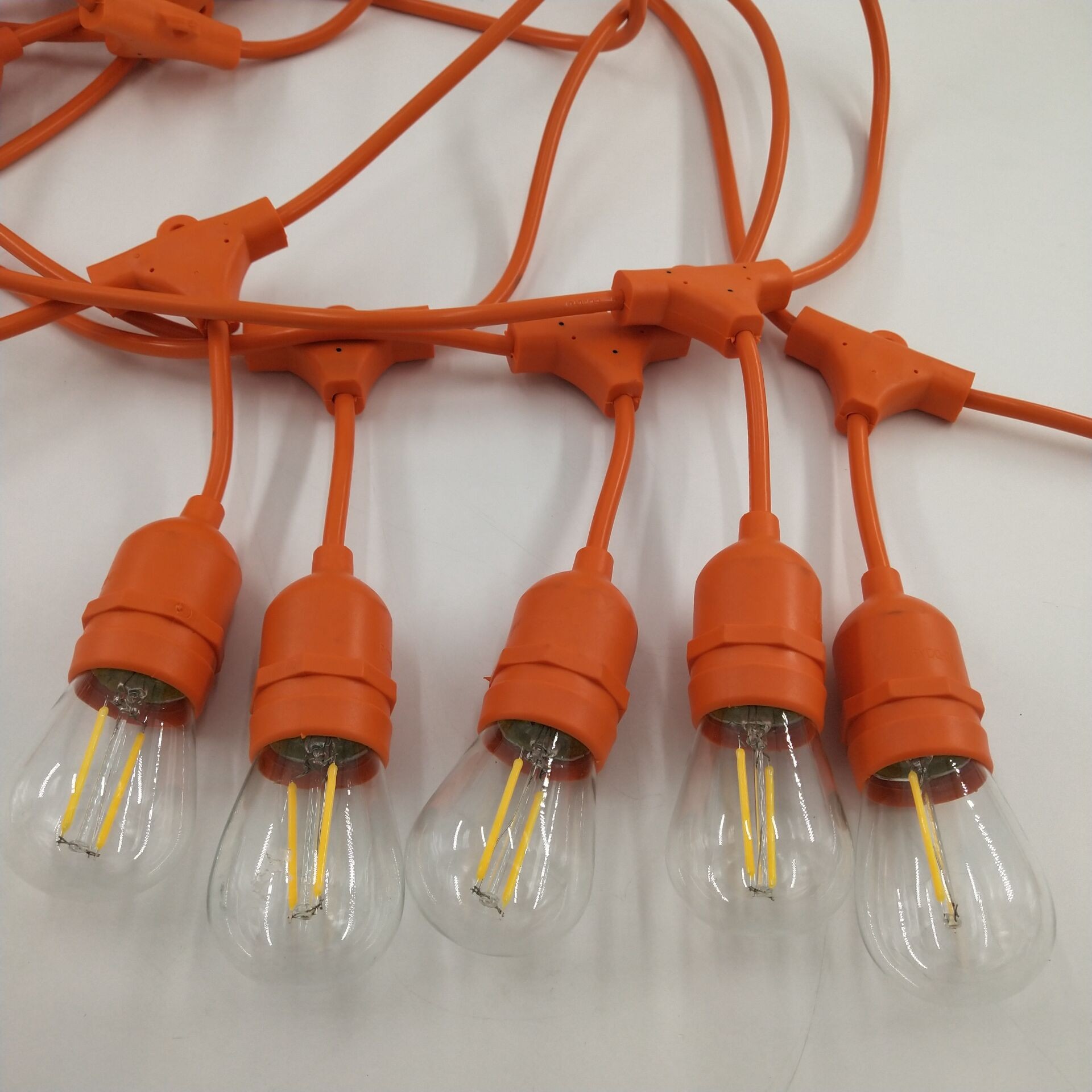 厂家e26/e27节能灯串电源线美式灯线欧式灯线欧式防水灯头灯窜