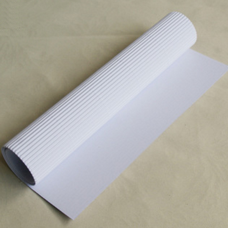 厂家直供【二层白牛e f g坑】白色瓦楞纸板 坑纸 化妆品内衬包装