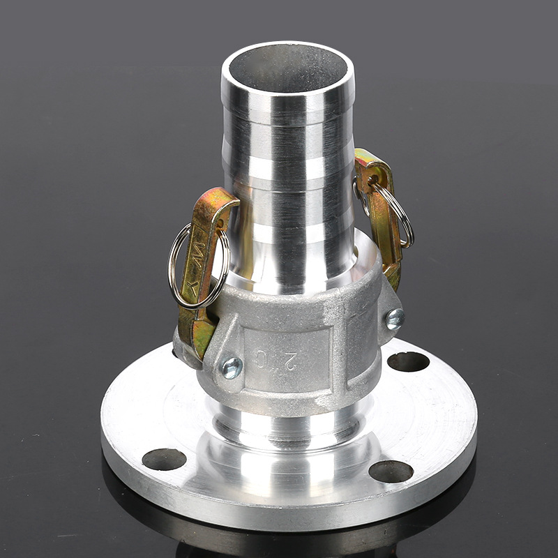 油管铝合金快接卡式接头油罐车加油站配件阴端阳端内丝钢丝管硬管