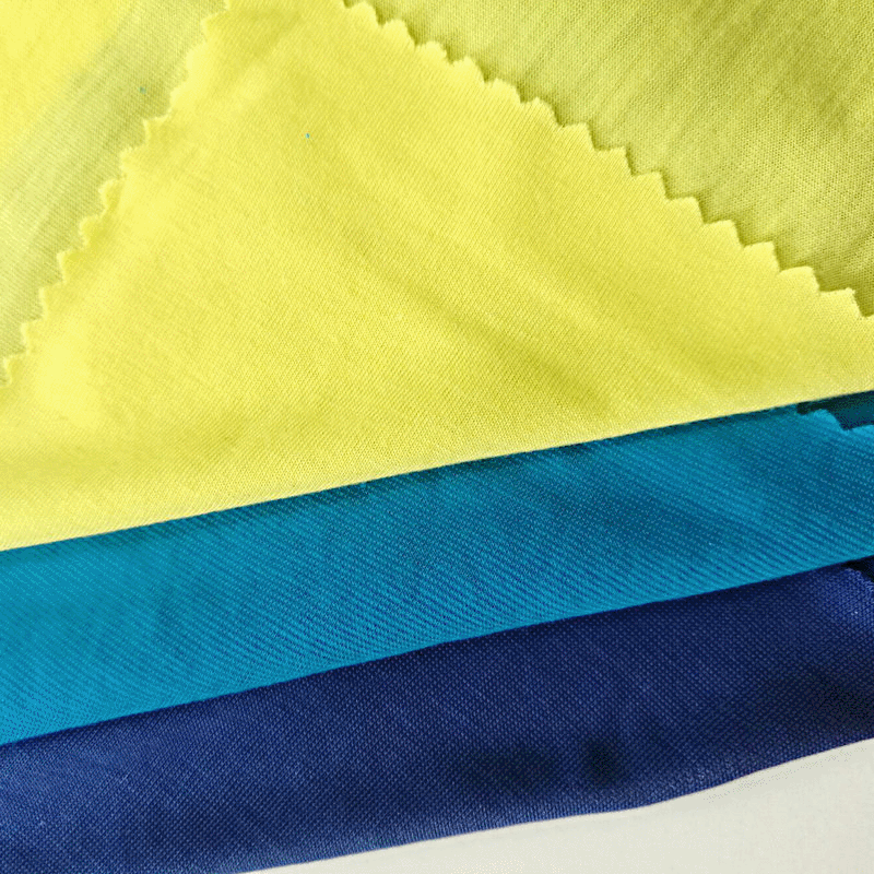 新款莱赛尔纤维户外运动男女款文化衫 春夏裙裤布料生态棉面料