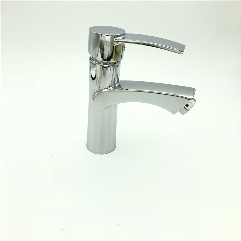 厂家直销锌大卫冷热单孔 洗脸盆水龙头 冷热混水大卫单孔 支持oem