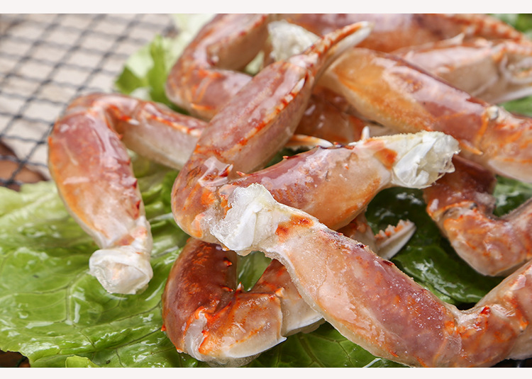 冷冻蟹钳批发海鲜特大号扁蟹脚大号蟹钳12cm起东山