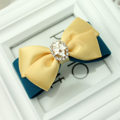 新款发卡蝴蝶结发饰女珍珠发夹可爱饰品头花正品韩国百搭卡通头饰