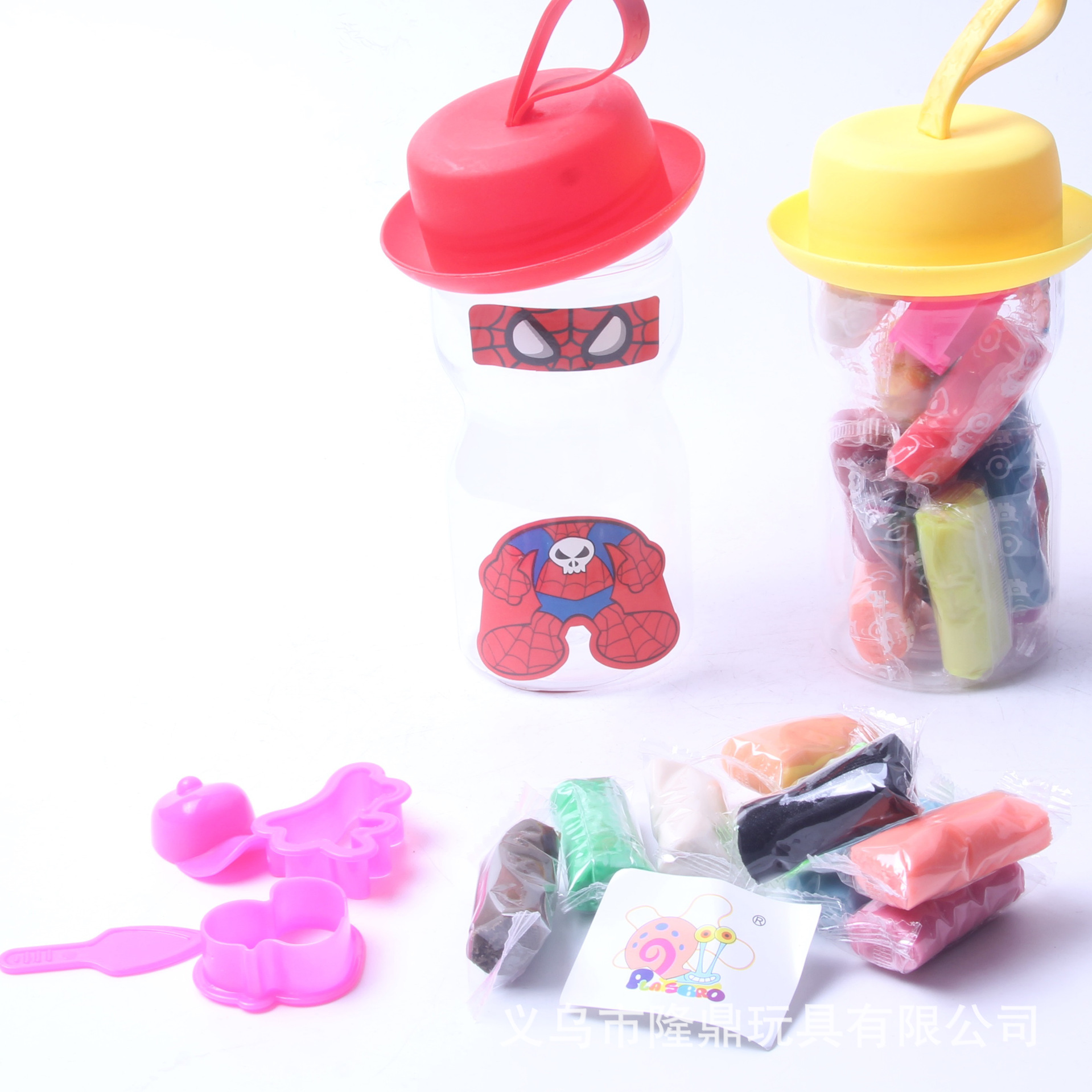 Colorful Mud Toys Flour Clay Clay Space Clay Factory Wholesale Hooded Little Weirdo Plasticine Set Children DIY