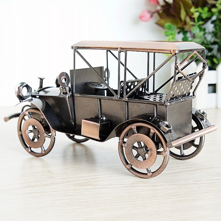 Metal Crafts Classic Car Model Decoration Special Offer 24 Alloy 1924 Sports Car Car Two Colors Optional Q84