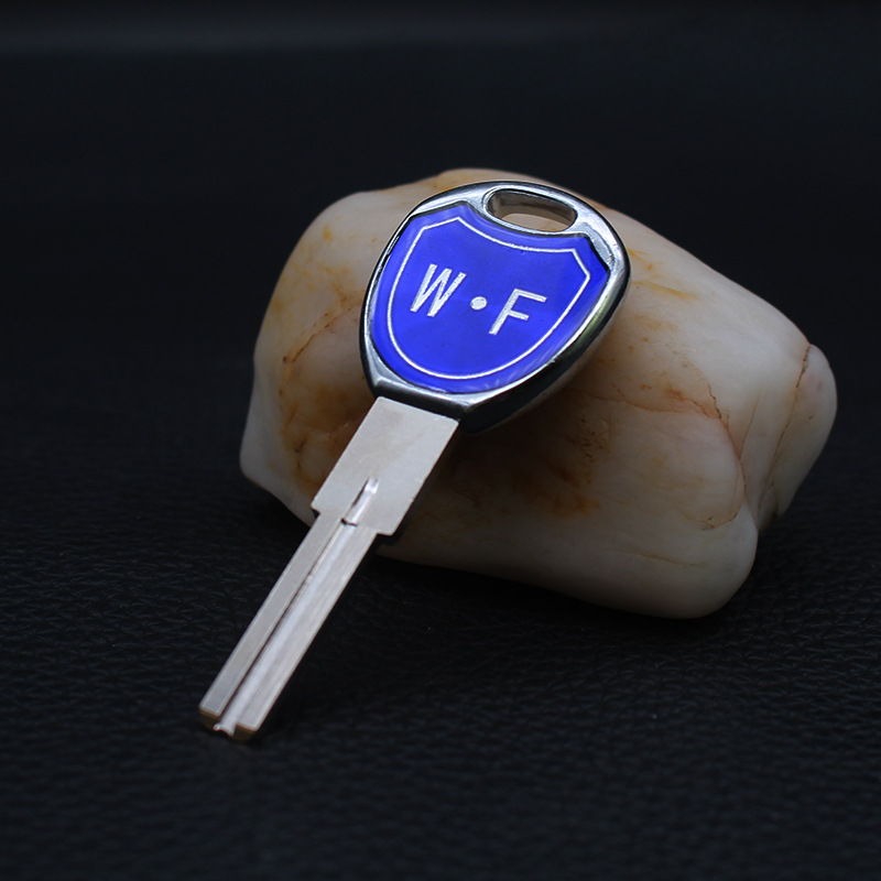 优质货源超c级锁芯叶片钥匙 锌合金滴胶柄防盗门钥匙wf库存处理