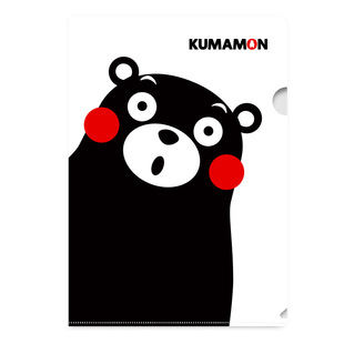 正版熊本熊kumamon 白色惊奇文件夹文件袋文具系列wjyp0006