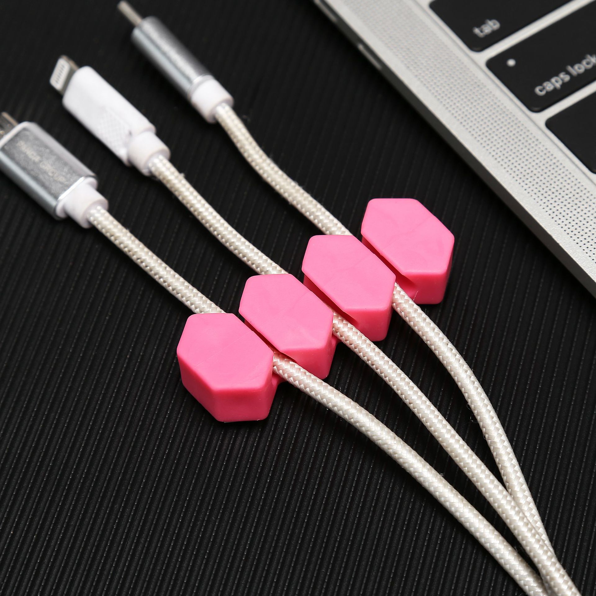 菱形固线器理线器 3孔加长固线夹 线扣 集线器