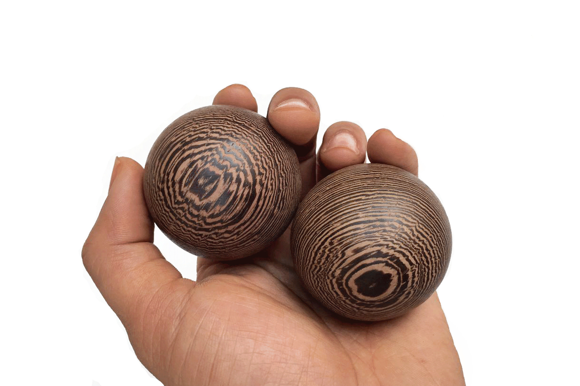 红木手球鸡翅木工艺品保健球木质健身球健手球木制把玩木质手球