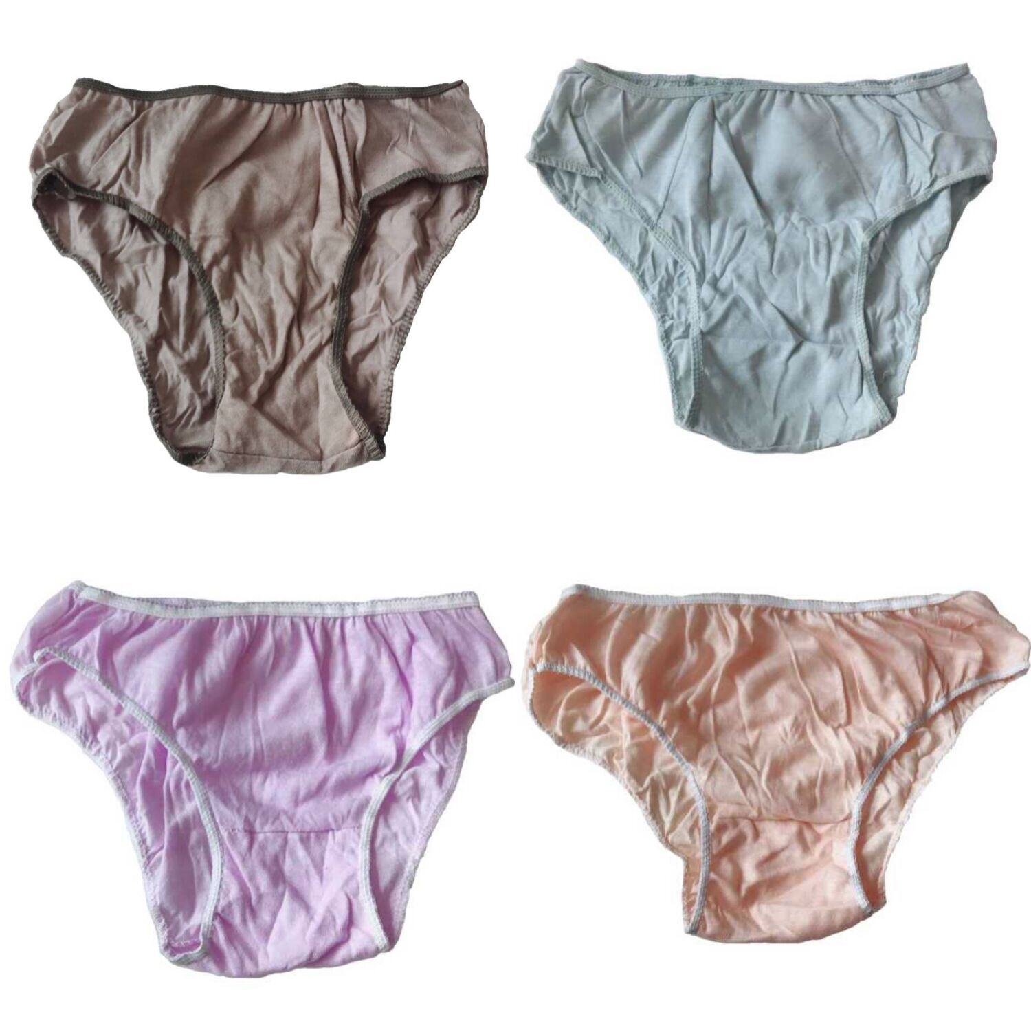 一次性纯棉内裤5条装 女士经期免洗短裤 旅游出行便携女生内裤