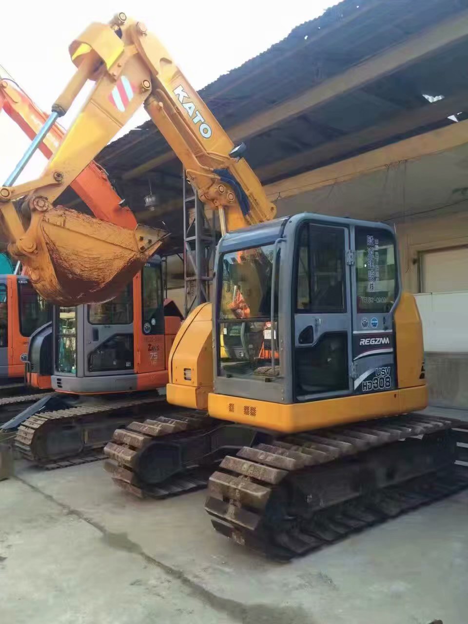 现货供应 二手原装进口加藤308挖掘机厂家直销