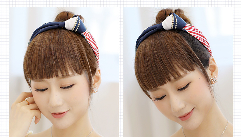 假发刘海片真发一刀齐刘海女隐形无痕假刘海头帘圆脸留海日系假发