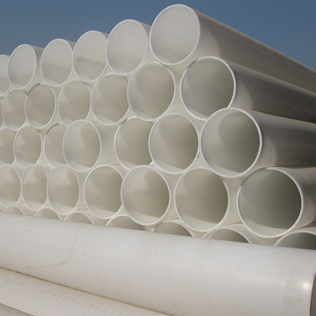 供应pp管聚丙烯排水管白色化工管道pp管道大口径pp管材工业pp管