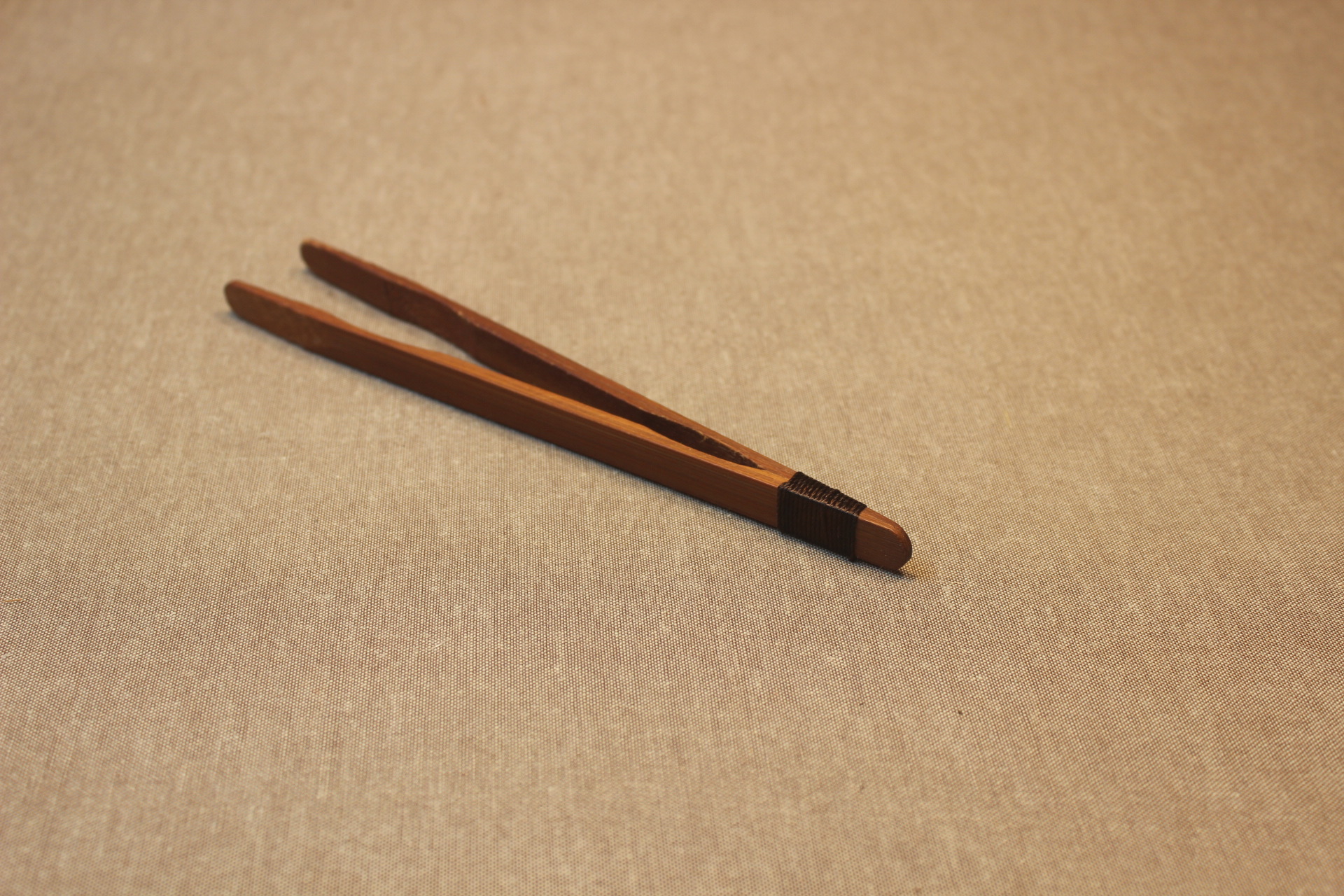 竹制茶夹 绕线镊子茶勺 竹制工艺品