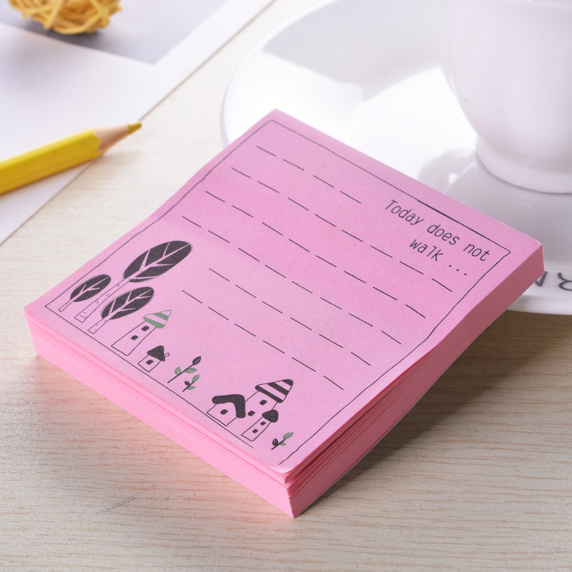 个性 外卖便利贴 办公学生异形便利贴便签纸 广告n次贴留言条定制