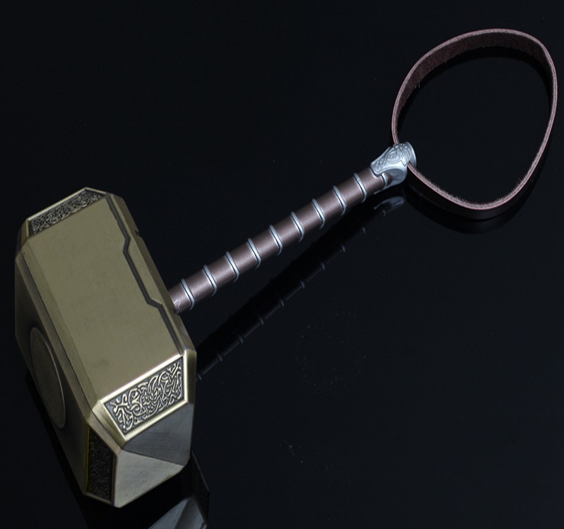 动漫兵器雷神之锤托尔武器模型合金雷神锤子20cm 礼盒装