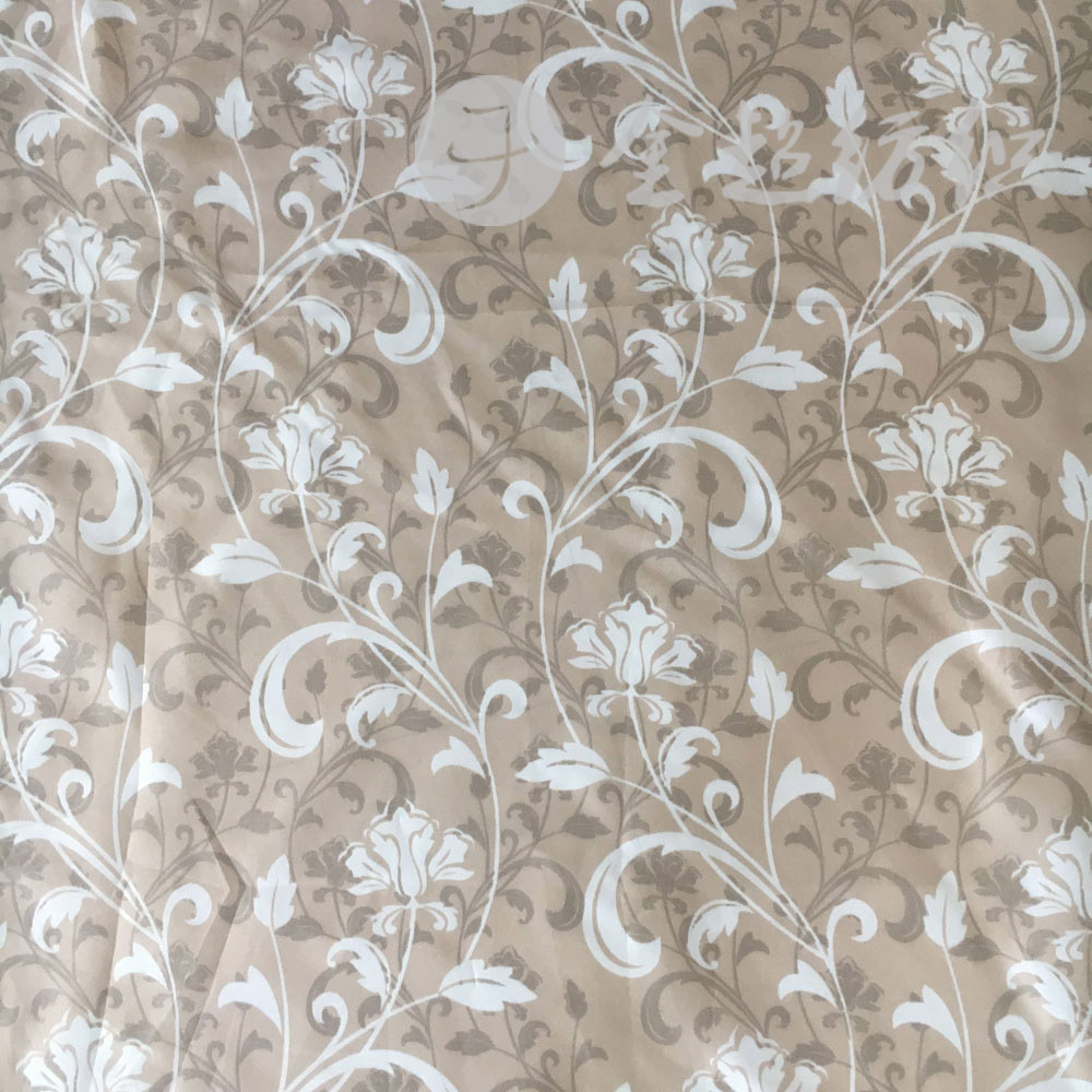 厂家直销 欧美宫廷风床单被套面料 分散印花 精美花纹印花面料