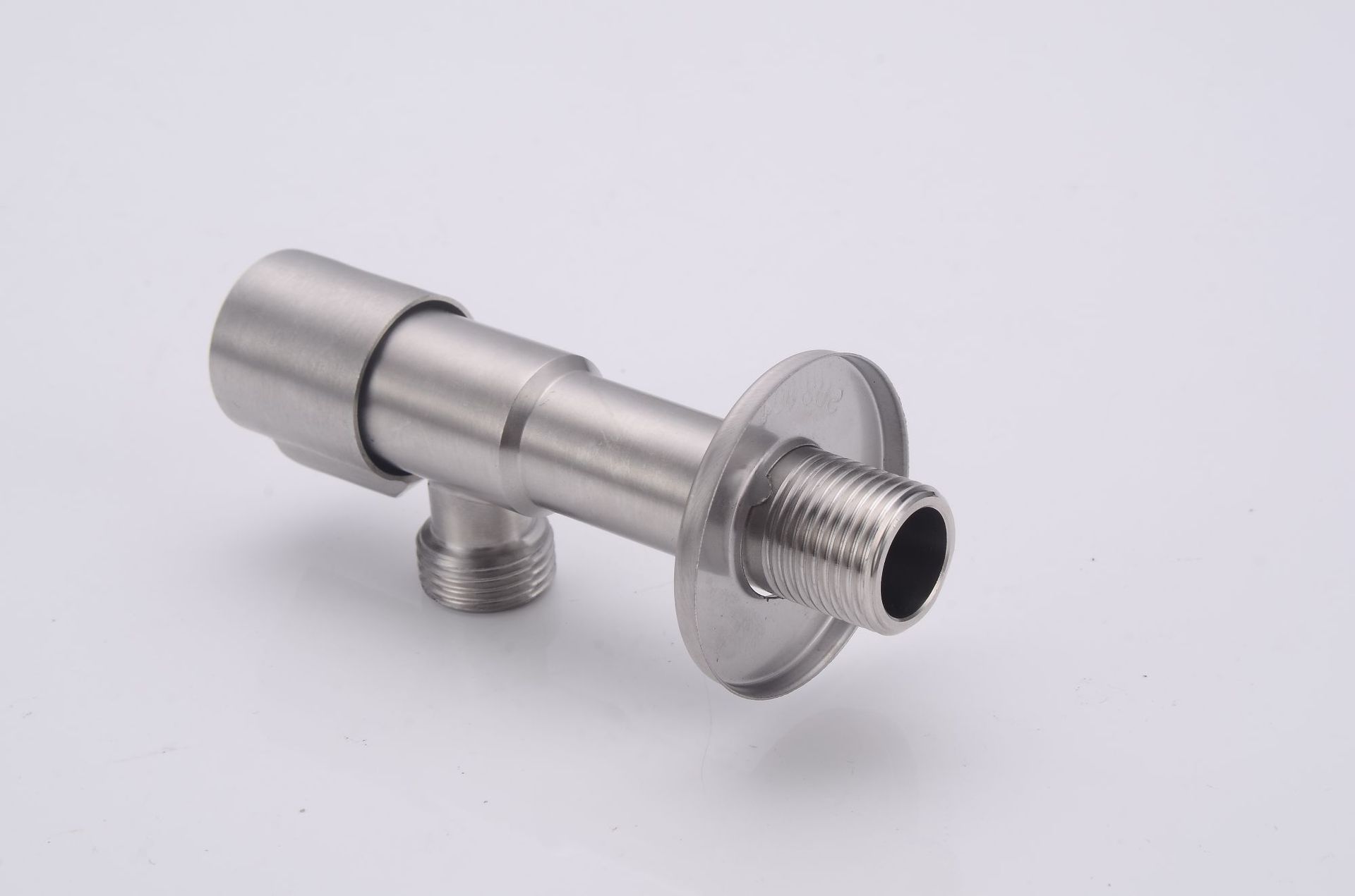 入墙304不锈钢加长三角阀 马桶热水器进水三角止水阀 冷热水通用