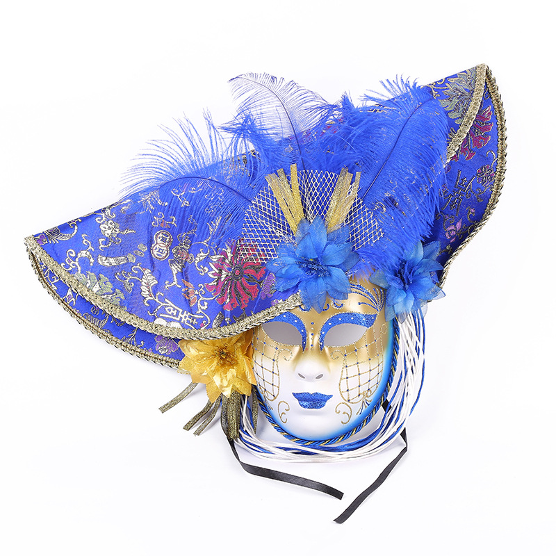 Factory Direct Sales Halloween Cross-Border Temperament Queen Venice Party Mask Wholesale