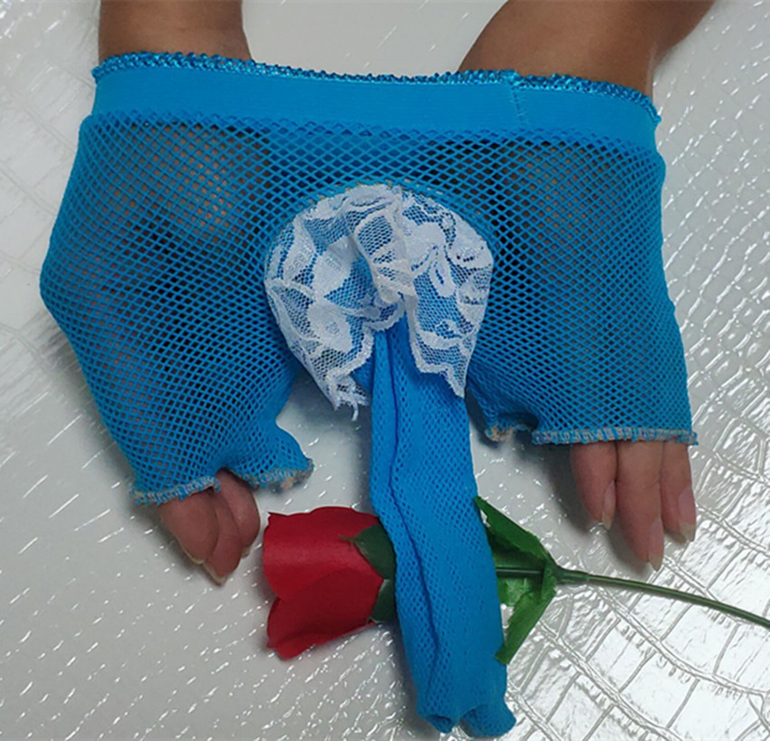 男渔网袜破洞打底连裤袜情趣黑色防勾丝性感镂空jj套网格平脚内裤