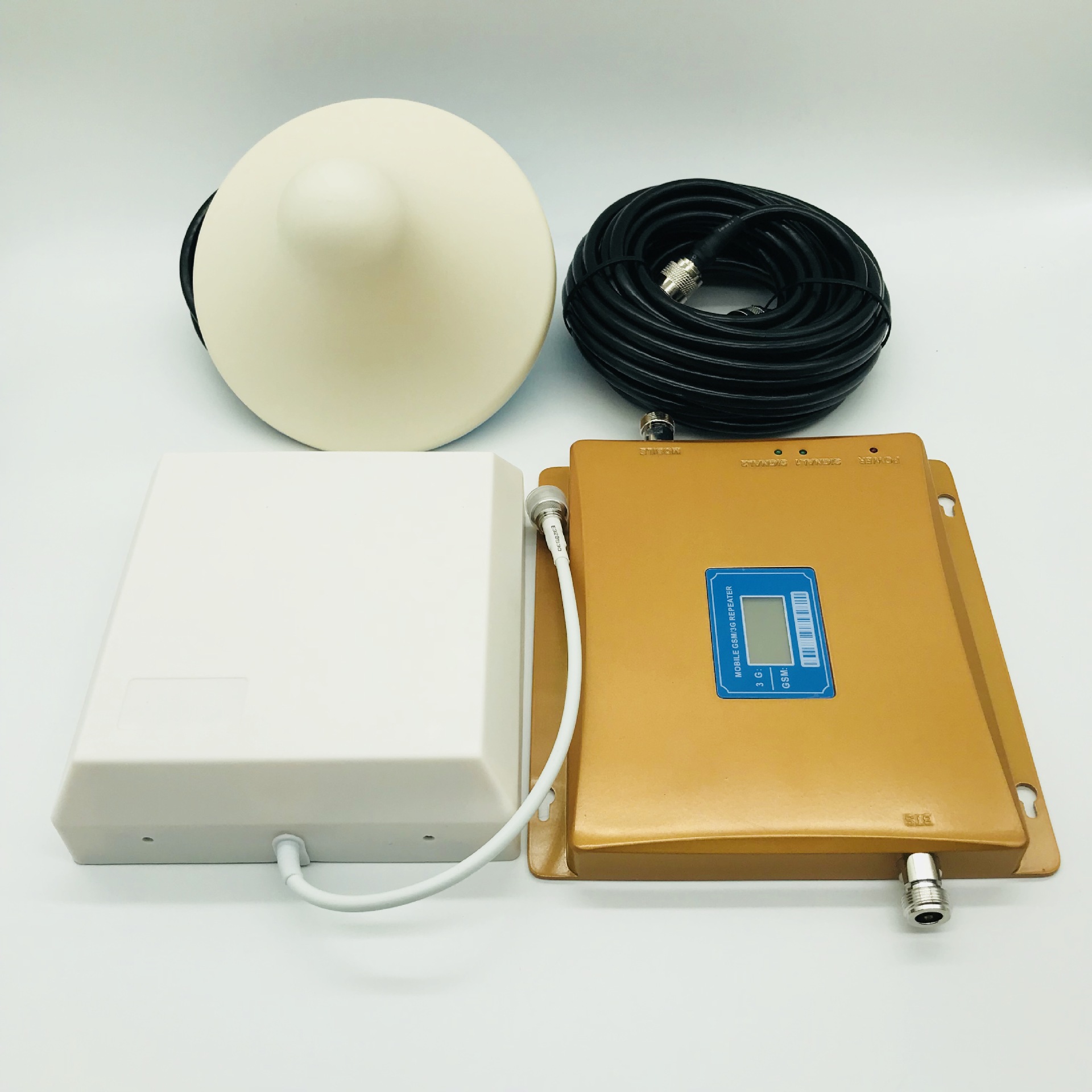 外贸热销2g3g手机信号放大器gsm/3g信号增强接收器900/2100套装