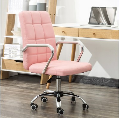 办公椅转椅子时尚多颜色书桌连靠背回弹海绵有扶手防滑旋转电脑椅