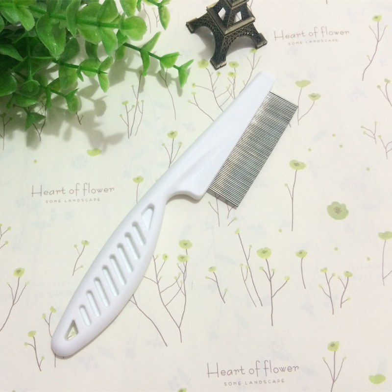 Cross-Border Pet Comb Cat Dog Cleaning Beauty Comb Float Hair Cleaning Pet Massage Comb Dogs and Cats Comb Dense Tooth Comb