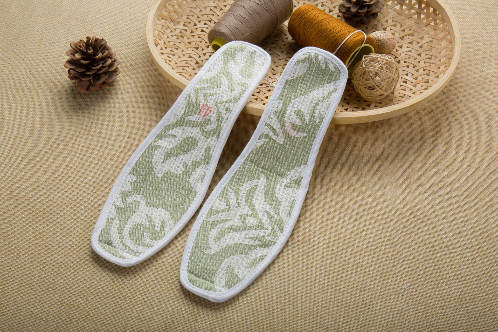 亚麻鞋垫透气防臭运动鞋垫 多功能专用鞋垫 现货批发