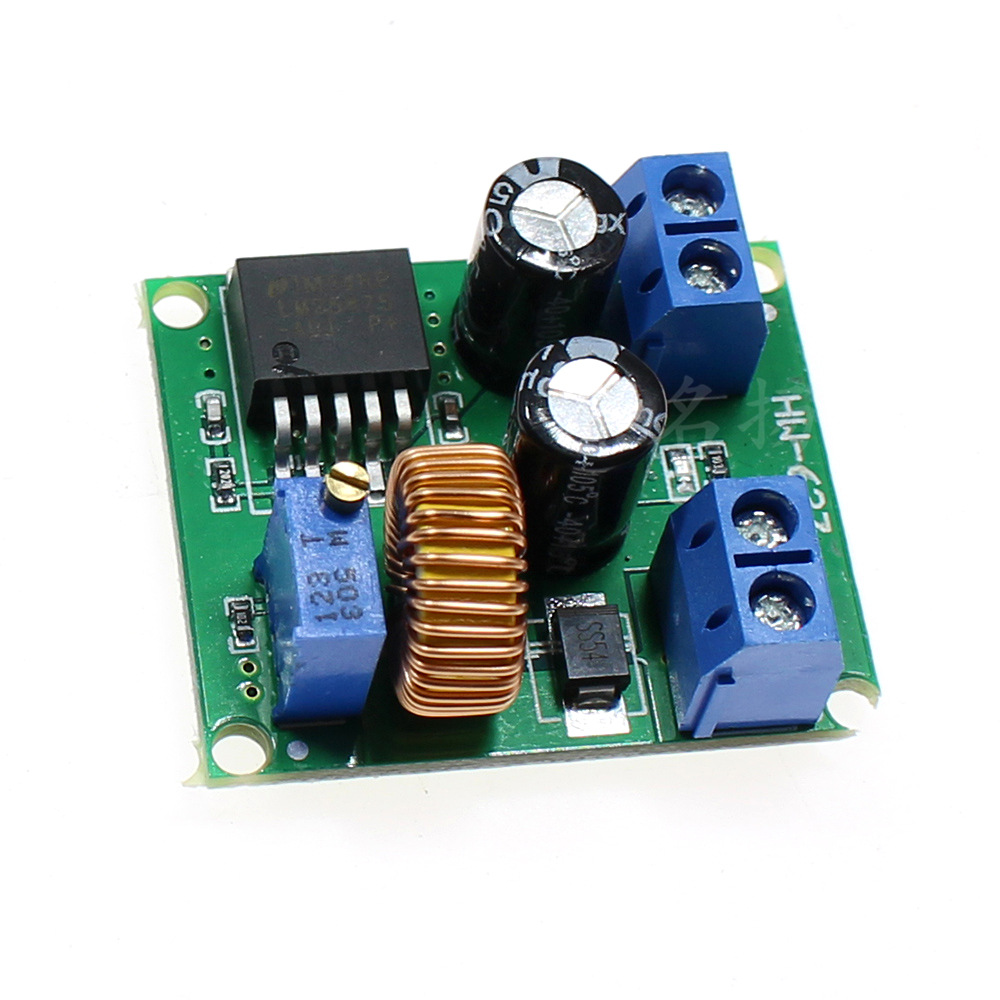 dc-dc可调升压模块3v5v12v转19v24v30v36v大功率升压稳压电源模块