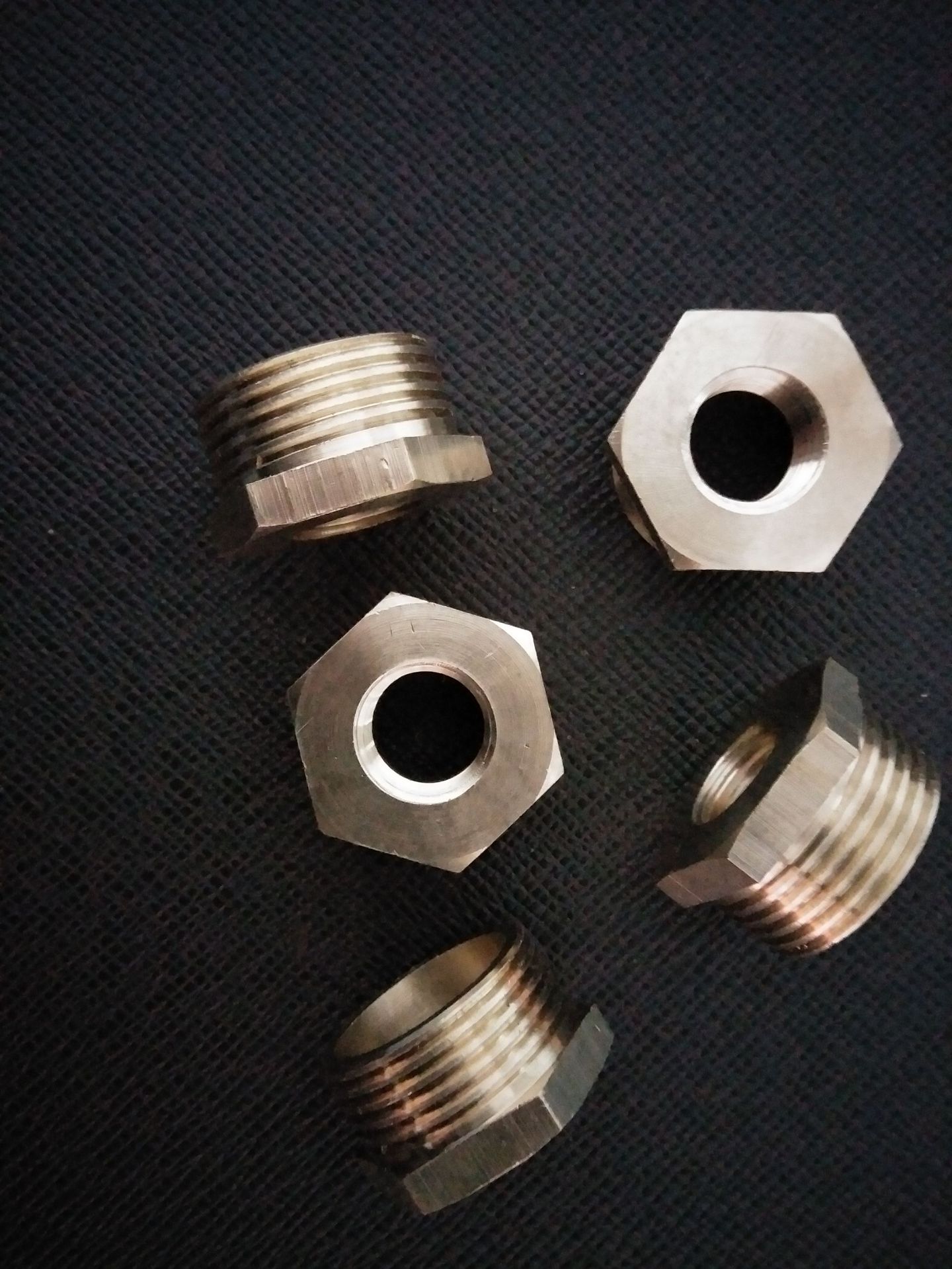 纯铜 内丝补芯 14*1.5内丝转6分外丝转换接头 水暖五金配件 接头