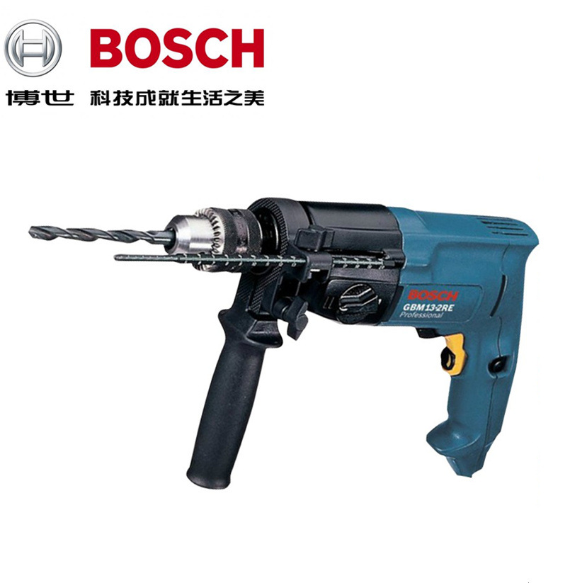 德国博世bosch电动工具手电钻gbm13-2re调速电钻家装大功率电钻