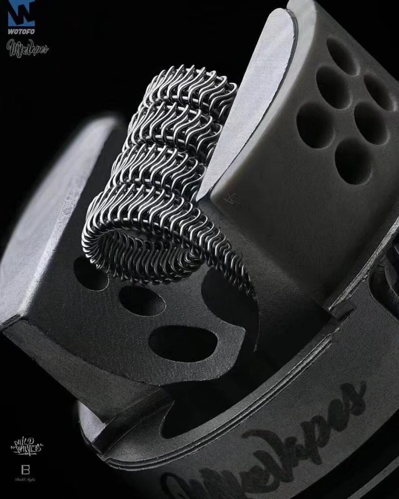 wotofo recurve diy小蛮腰电子烟雾化器rda小蛮腰滴油单发型