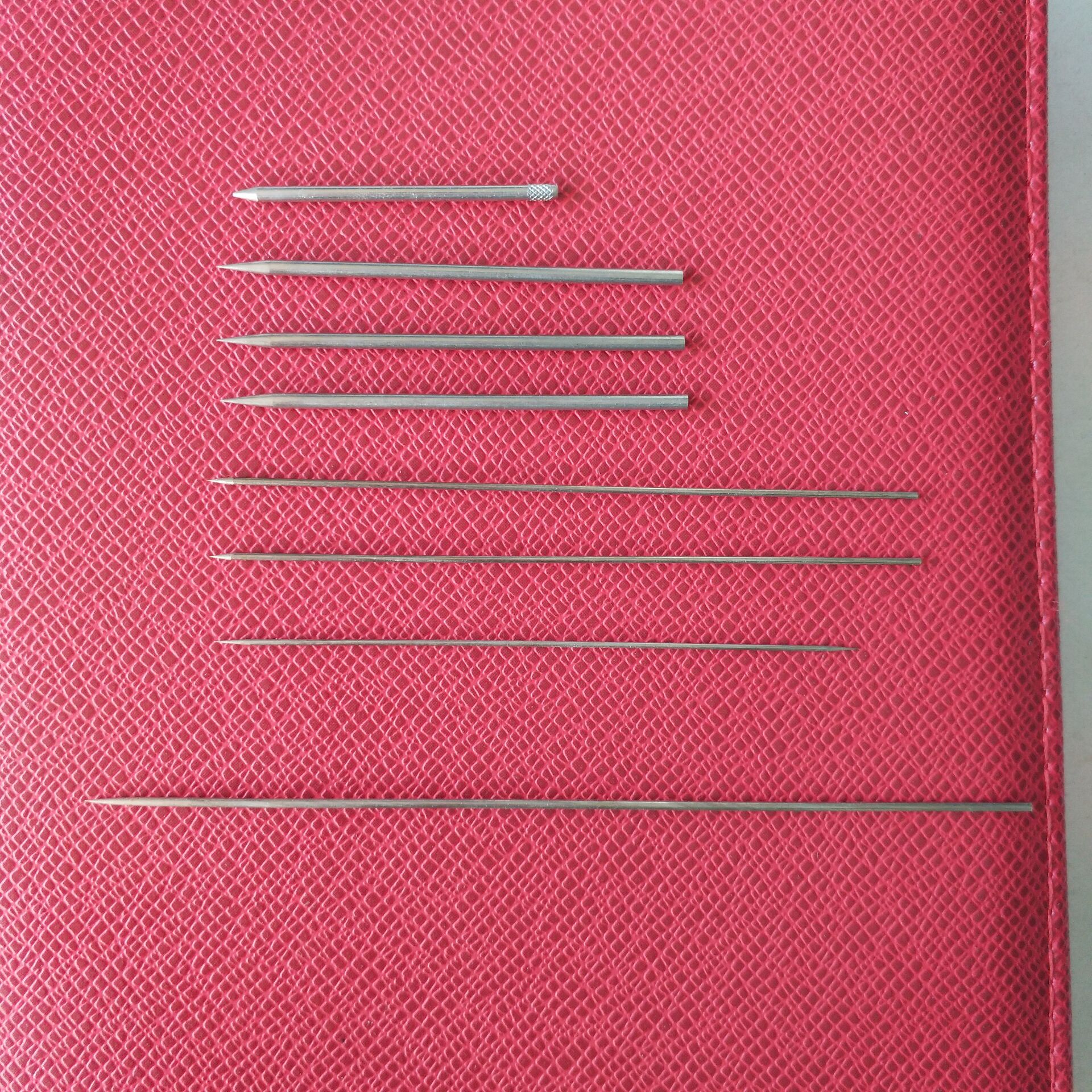 供应不锈钢刺针 折弯尖针 304弹簧钢针 磨尖针