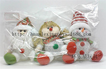 圣诞节米粒装饰品 6寸圣诞老人天使雪人亮灯 EVA颗粒小夜灯 玩具