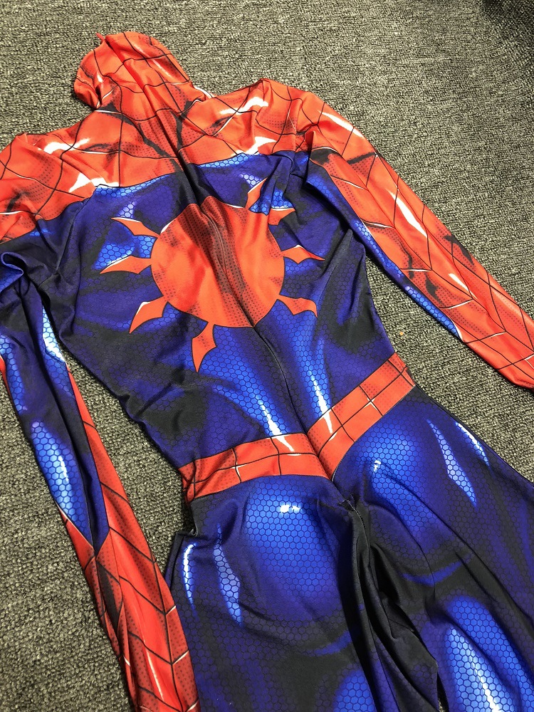 全新异能蜘蛛人紧身衣紧身连体衣all new spider- cosplay扮