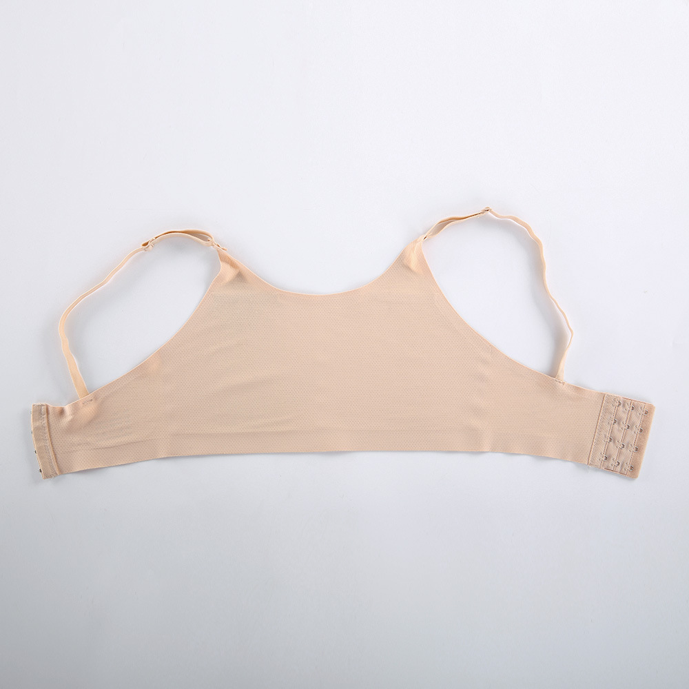 a-e罩杯三角形假乳房文胸套装 假胸义乳文胸 cd变装硅胶义乳