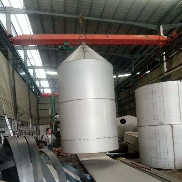 国盛威专业提供制作不锈钢锥形储罐l料仓储罐欢迎你的来图