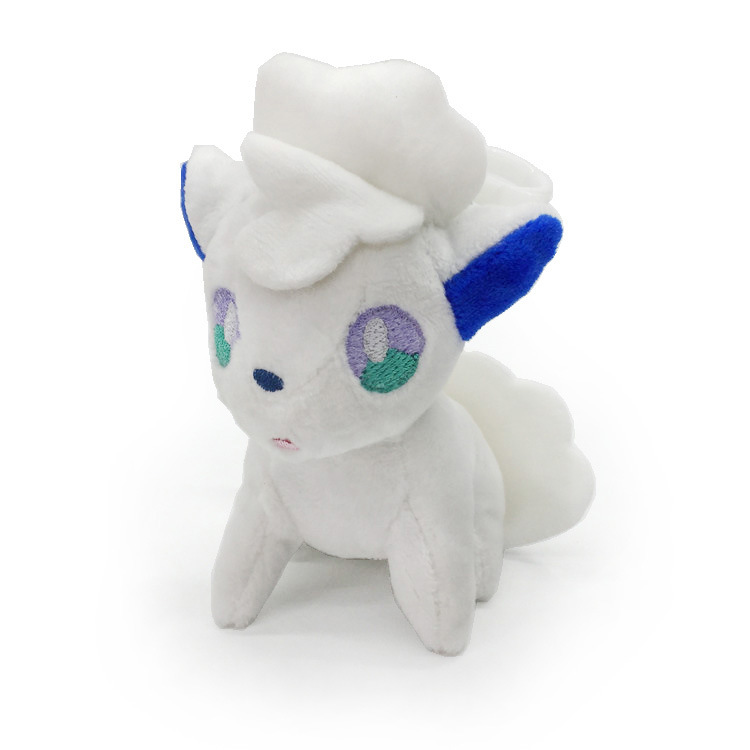 神奇宝贝宠物小精灵冰六尾狐狸毛绒公仔皮卡丘玩具娃娃 布偶礼品