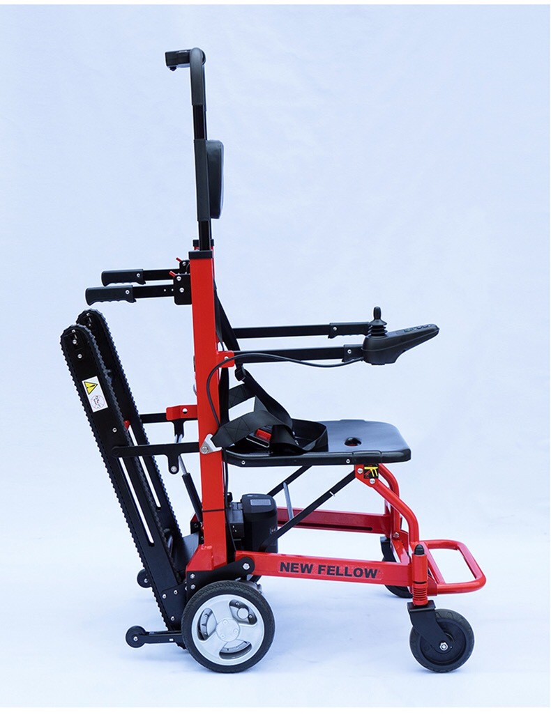 电动爬楼轮椅一体机可折叠老年人残疾人智能平地代步车摇杆控制器