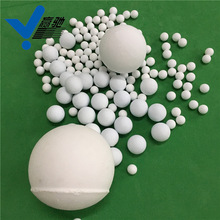 现货供应氧化铝耐磨球不同类型的陶瓷玻璃化工的厚硬材质精加工