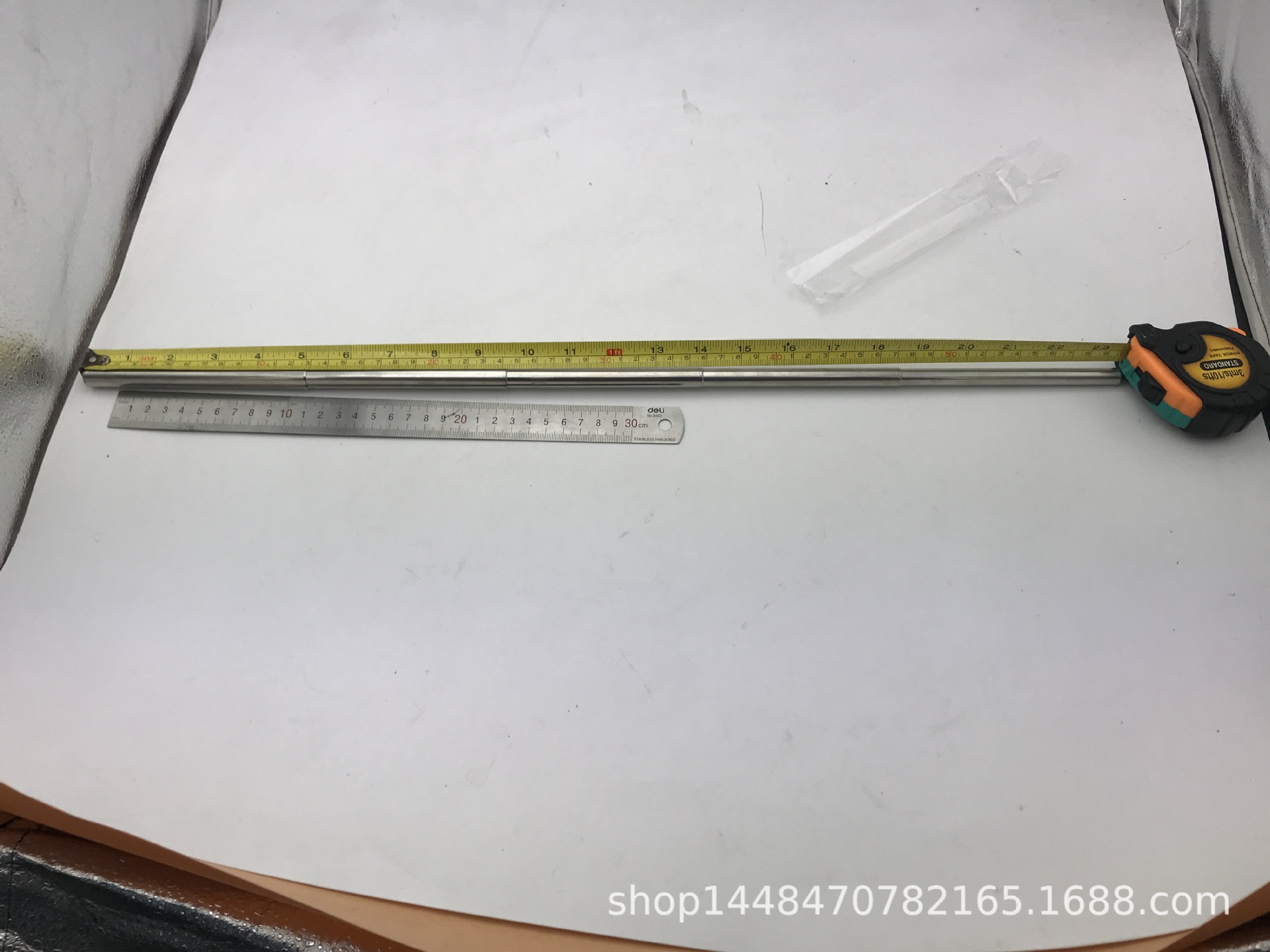烧烤工具 伸缩吹火棒 14mm不锈钢伸缩烧烤吹风管
