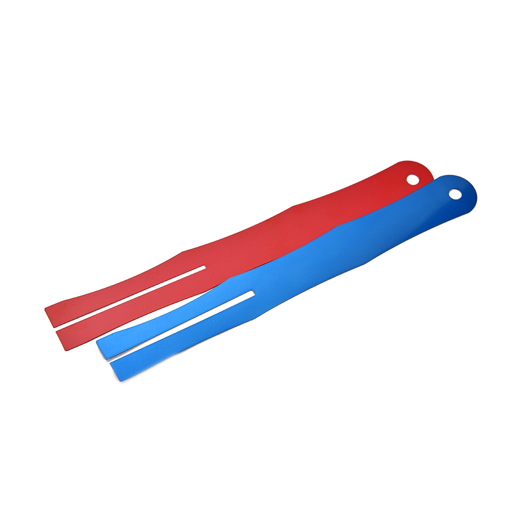长弧度尺蓝色和红色各一个分别是0.08和0.125英寸