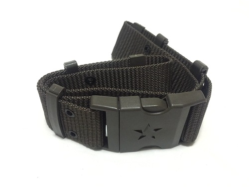 07编织外腰带军训户外战术外腰带尼龙保安安保特勤作训八一外腰带