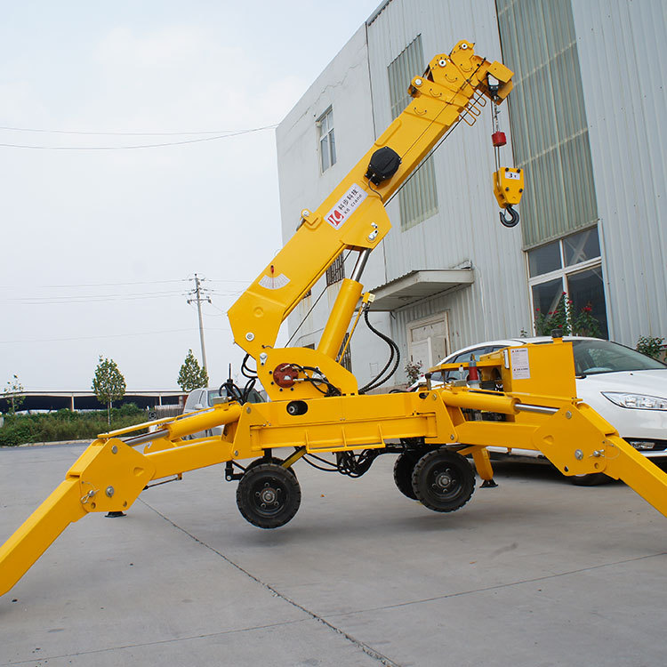 kb型3吨微型起重机蜘珠吊车狭小空间作业可以租赁和购买