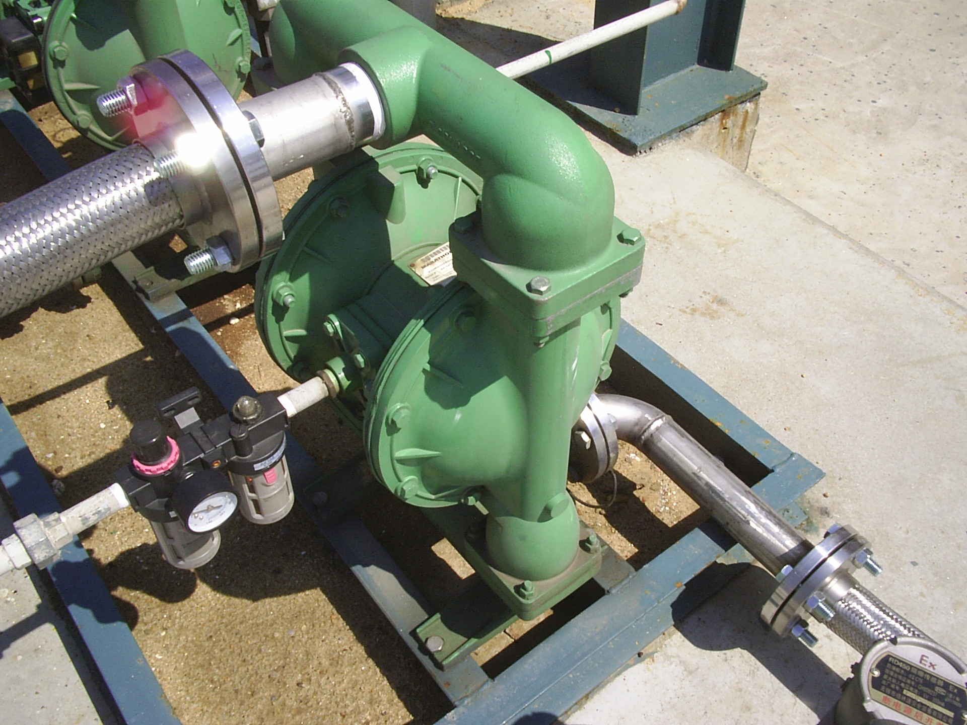 原装正品美国warren rupp胜佰德隔膜泵 s1fb3p1ppus000